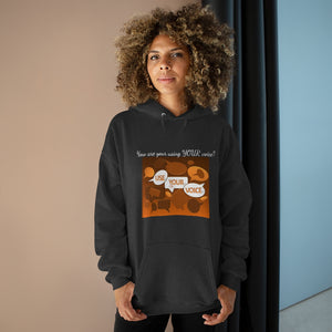 Use Your Voice Eco Pullover Hoodie Sweatshirt