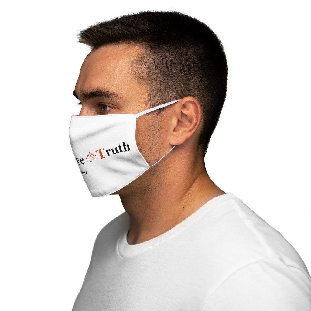 Life Love Truth Snug-Fit Polyester Face Mask