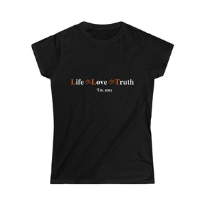 Life Love Truth Softstyle Women's Tee
