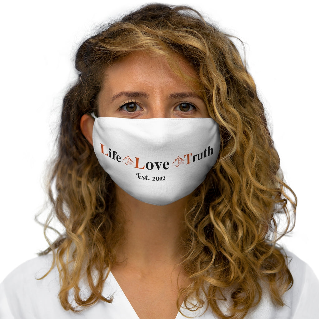 Life Love Truth Snug-Fit Polyester Face Mask